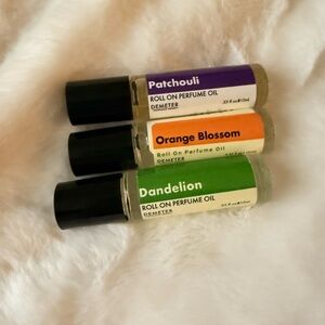 Demeter Fragrance Library Rollerball Oil Trio - NEW & Nature Inspired